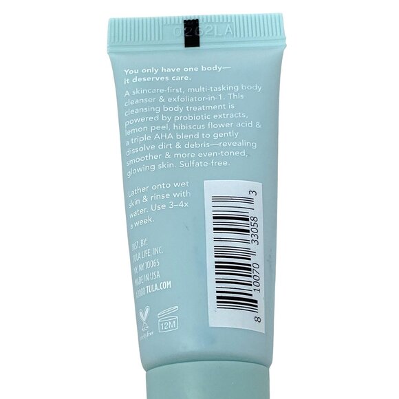 Mixed Lot Skincare Tula Exfoliant Sunscreen/ Hanskin Hyaluron/ Farmacy Cleanser - Picture 3 of 10